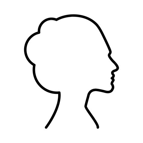 Head Silhouette Outline