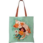 Purple Tree Canvas Tote - 1 Pc, Women's Printed Canvas Tote, Stylish ...