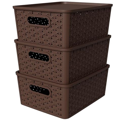 TEX-RO Storage Box and Organisers - Multi-Purpose Plastic Box for ...