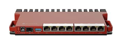 Mikrotik L009UiGS-RM Wired Router | 8 x Gigabit Ethernet, Dual-core AR ...