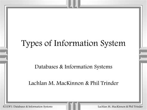 Types of Information System Chart 的图像结果
