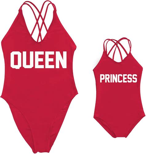 Mommy and Me Matching Family Swimwear Queen | Ubuy India