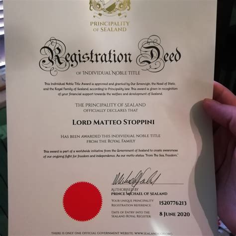 Principality Of Sealand Royal Family