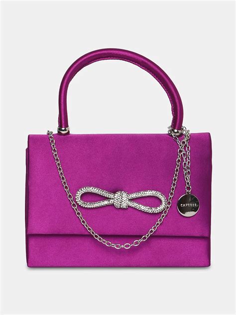 Buy Caprese Sofia Clutch Small Purple @ Rs.1999 | Caprese Bags