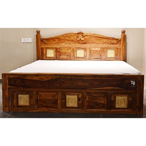 Buy Nawab King Size Bed Online in India | The Home Dekor