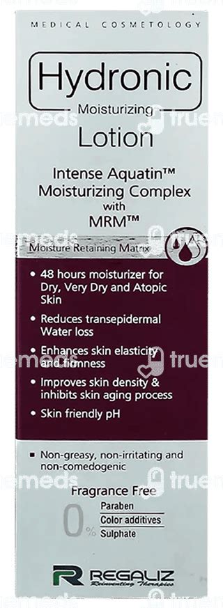Hydronic Moisturizing Lotion 100 Ml - Uses, Side Effects, Dosage, Price ...