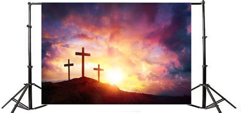 OFILA Empty Tomb Backdrop 7x5ft Crucifixion | Ubuy India