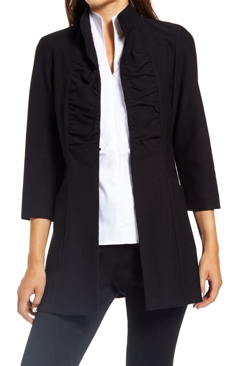 Ming Wang Stand Collar Jacket | Nordstrom | Stand collar jackets ...