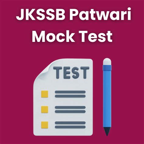 JKSSB Patwari Mock Test Series 2026 Free with Solutions
