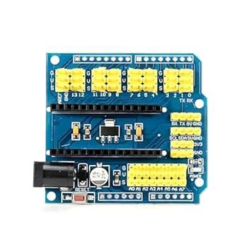 Electrobot Nano Adaptor Breakout IO Shield Board, Prototyping Board for ...