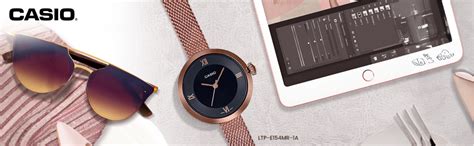 Casio Enticer Analog Black Dial Women's Watch - LTP-E154MR-1ADF (A1853 ...