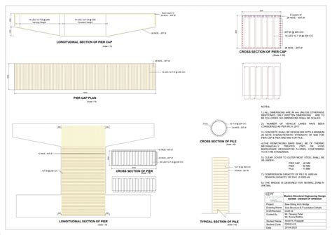 Design of a Bow String Arch Bridge | CEPT - Portfolio