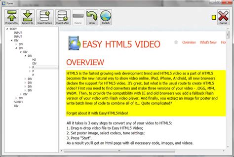 Image result for How to Create a Video Insert Box to a Website Using HTML