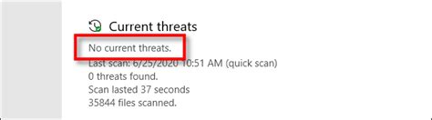Image result for Defender Scan Results