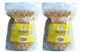 Jihu Roasted Jowar (Sorghum) Puffs - 200g | High Fibre, Gluten-Free ...