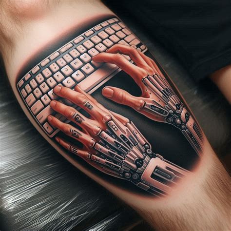 Image result for Computer Keyboard Tattoo