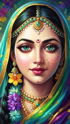 swaroopa 16.5 inch Lord Krishna Radha Sticker Self Adhesive Sticker ...