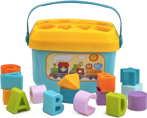 Buy Sassy Hues Baby First Blocks Shape Sorter Toy | 16 Pcs Educational ...