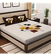 Buy Story@Home Bedsheet | 186 TC | 100% Cotton Bedsheet for Double Bed ...