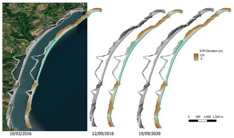 Assessment of Shoreline Change from SAR Satellite Imagery in Three ...