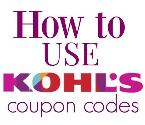 Kohls Coupon Code For Electronics at Douglas Jacobson blog