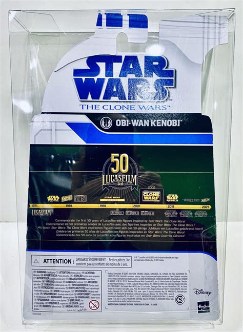 Star Wars Lucasfilm 50th Anniversary The Clone Wars Box Protectors ...
