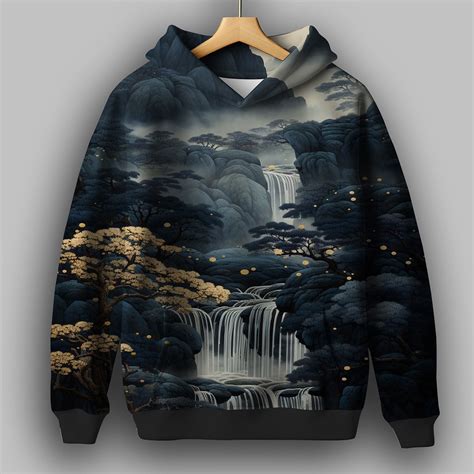 Moonlight Printed Hoodie – FROM THE STREETS