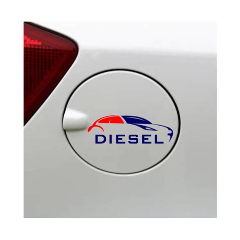 indnone® Car icon Diesel Sticker for Car Sticker Stylish Vinyl Decal ...