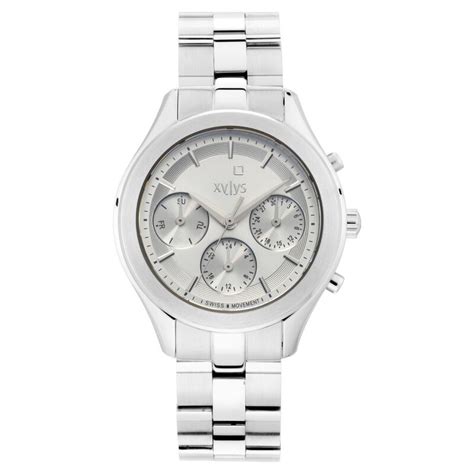 Buy Online Xylys Classic Silver Dial Women Watch With Stainless Steel ...