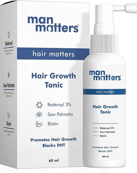 Man Matters Hair Growth Tonic | 3% Redensyl | No Side Effects - Price ...