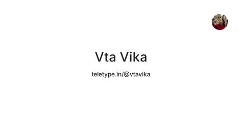 Vta Vika — Teletype