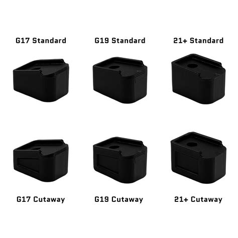 Glock PMAG Extended Base Plate - Add Extra Grip to Your Glock PMAGs ...