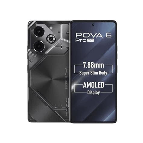 Mobile Phones :: Tecno :: TECNO POVA 6 PRO 5G |256GB |8GB | Meteorite Grey