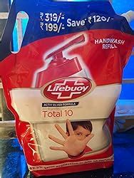 Lifebuoy Total 10 Germ Protection Liquid Hand Wash 1.5 L Refill Pack ...