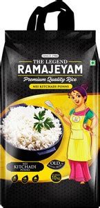 RMJ The Legend Nei Kitchadi Ponni Rice Boiled Rice (Medium Grain ...