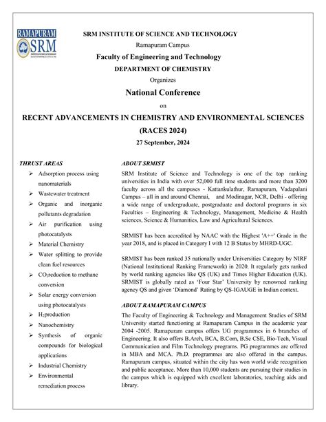 SRMIST-Ramapuram - Hall Booking Software