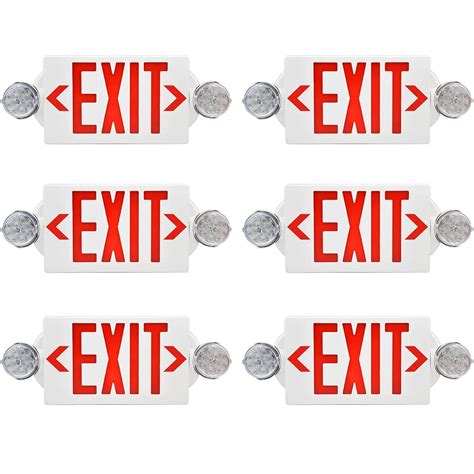 Image result for Red LED Exit Sign