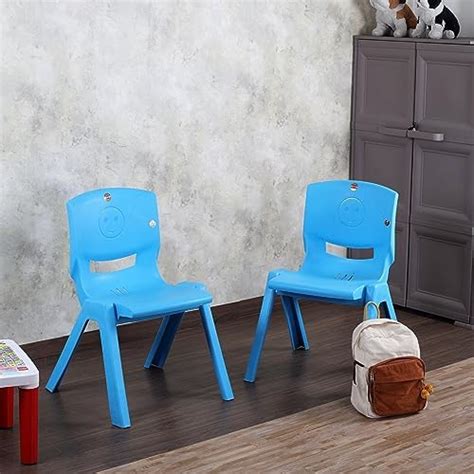 eHomeKart Baby Plastic Kids Chair Set - L33 X B31 X H51 Cm (4 Chairs ...