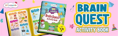 Oswaal 250+ Activities Brain Quest Activity Book for Early Learning ...