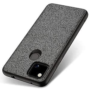KAPA Back Cover for Google Pixel 4A (PC+Cloth_Black) : Amazon.in ...