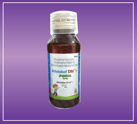 Aristokof DM+ Junior Syrup (60ml) Phenylephrine Hydrochloride 2.5mg ...