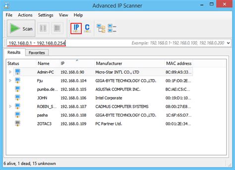 Image result for IP Scanner C# Code