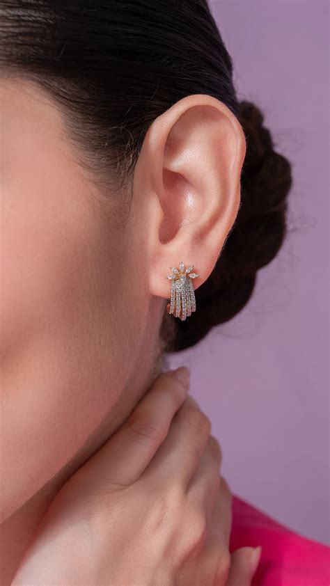 Zeera Silver Hoop Earrings | 22KT GOLD VERMEIL PLATING – Shinez By Baxi ...