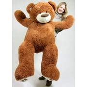 Buy 5 Foot Very Big Smiling Teddy Bear Five Feet Tall Caramel Color ...