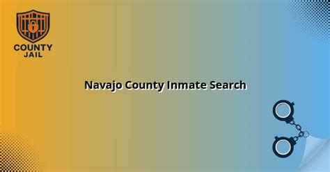 Navajo County Inmate Search