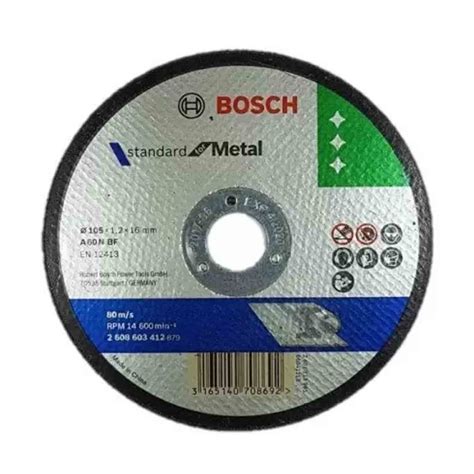 Bosch AG4 Metal 4-inch Cut Off Wheel Set (White, Pack of 10) : Amazon ...