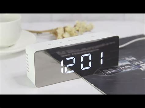 Household Product - Led Mirror Alarm Clock Wholesale Trader from New Delhi