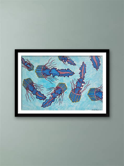 Buy Illuminated Depths In Gond Art by Sandeep Dhurve | Handmade