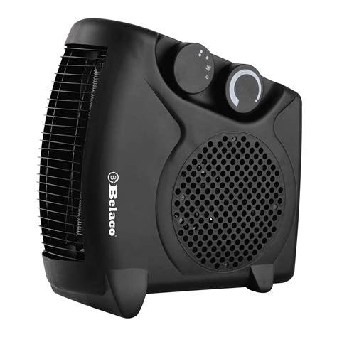 Buy Belaco Fan Heater 2 Heat Settings 1000/2000W Electric Heaters ...