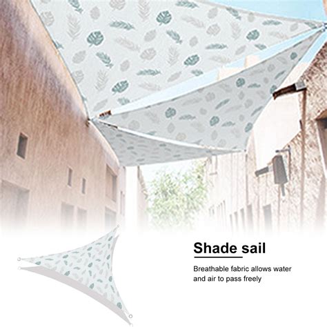 2/3/4M Triangle Sun Shade Sail Canopy UV Block Sun... - Grandado